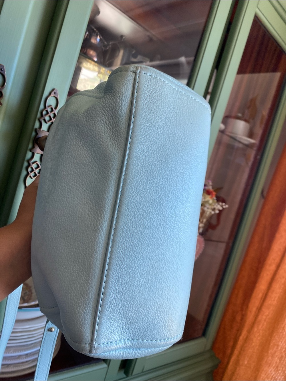 kate spade Mint Green Leather Crossbody Bag - Picture 10 of 11